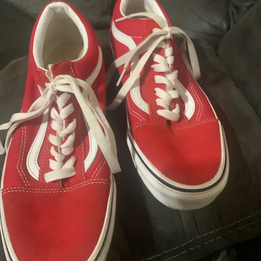Red vans classic
